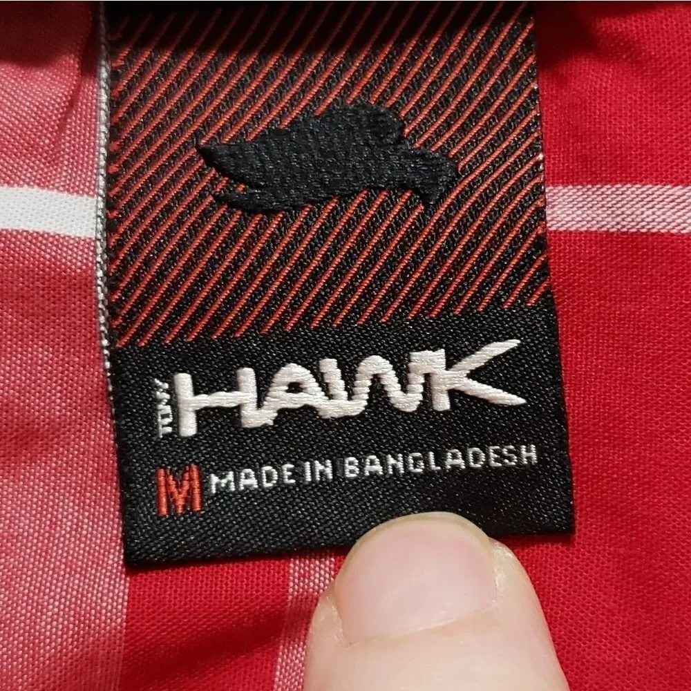 Hawk red plaid shirt size 11/13
